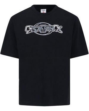 CASABLANCA T-Shirt " Chrome" - Nero