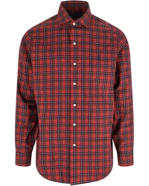 Polo Ralph Lauren Shirts Cotton - Red