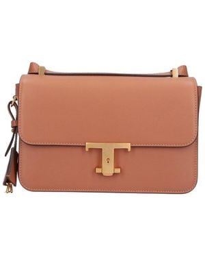 Tod's Shoulder Bag "T-Timeless" - White