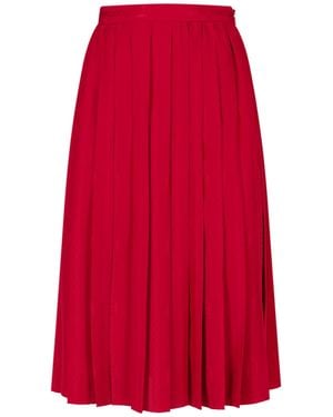 Gucci Midi Skirt - Red