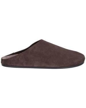 The Row Mules "Hudson" - Marrone