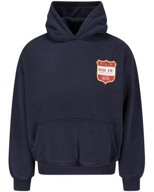 Rhude Hoodie “Filatro Crest Ls” - Blue