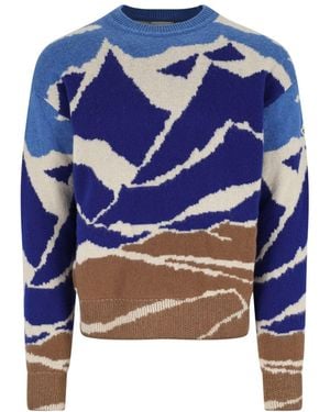 Moncler 'Mountain' Sweater - Blue