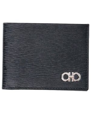 Ferragamo 100% Leather Wallet - Black