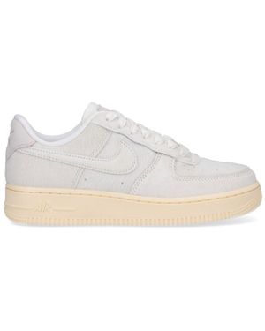 Nike 100% Leather Trainers - White