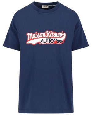 Autry T-Shirts And Polos Cotton - Blue