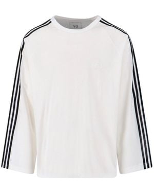 Y-3 T-Shirts And Polos Lyocell - White
