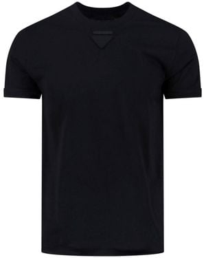 Prada Logo T-Shirt - Black