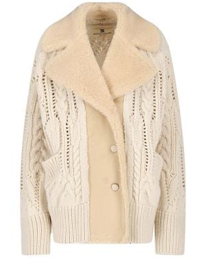 Ermanno Scervino Cardigan - Natural