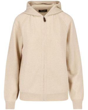 Loro Piana Zip Jumper “Merano” - Natural