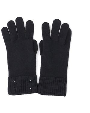Maison Margiela Guanti "Four Stitches" - Nero