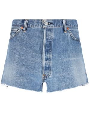 RE/DONE Shorts - Blue