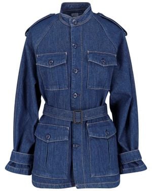 Polo Ralph Lauren Giacca In Denim - Blu