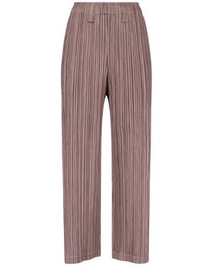 Pleats Please Issey Miyake Thicker Bottoms 2 Pants - Purple