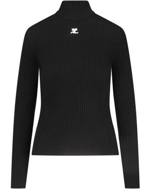Courreges Turtleneck - Black