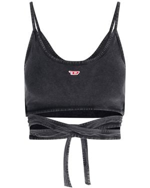 DIESEL Tank Top "T-Leya" - Black