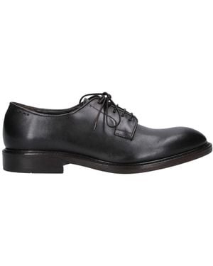 Alexander Hotto Leather Derby Shoes - Black