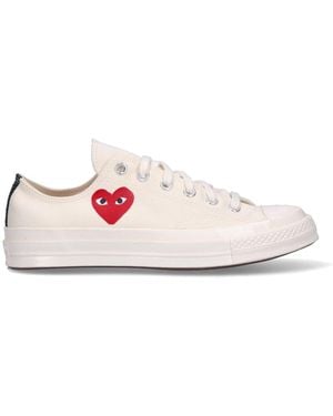 COMME DES GARÇONS PLAY Trainers Cotton - Pink