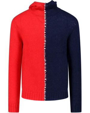 Charles Jeffrey 'Roll Neck' Jumper - Blue