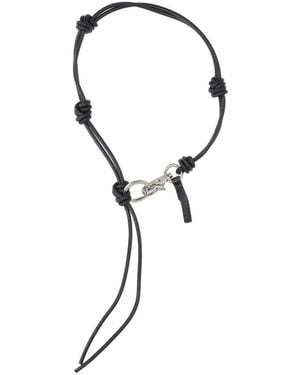 Our Legacy Keychains Cow Leather - Black