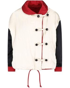 Isabel Marant Giacca Reversibile "Bleza" - Rosso