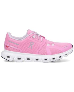 On Shoes Sneakers "Cloud 6" - Rosa