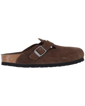 Birkenstock Mules "Boston" - Brown