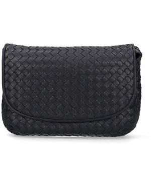 Bottega Veneta 'Messenger' Shoulder Bag - Black