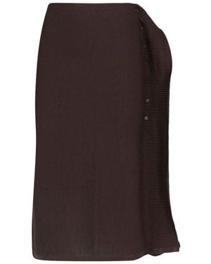 Paloma Wool “Charco” Midi Skirt - Brown