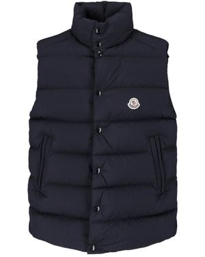 Moncler Vest "Tibb" - Blue