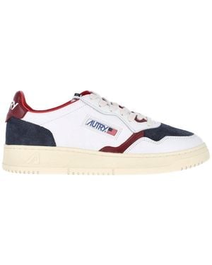 Autry X Sugar Sneakers "Medalist Low" - Blue
