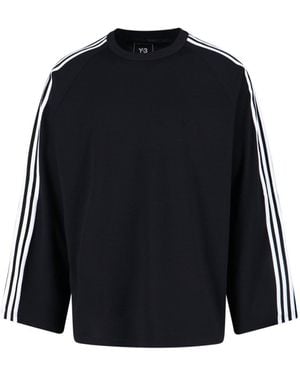 Y-3 T-Shirts And Polos Lyocell - Blue