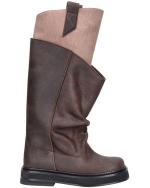 The Attico Boots "Robin Passeggiata" - Brown