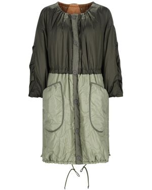 MARFA STANCE "parachute" Reversible Parka - Green