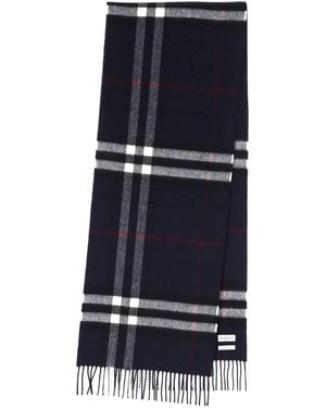Burberry Scarfs Cashmere - Blue