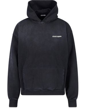 Cultura Logo Hoodie - Blue