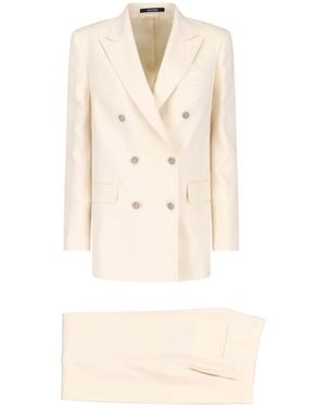 Tagliatore Double-Breasted Suit T Jasmine - Natural