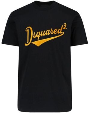 DSquared² T-Shirt Logo - Nero
