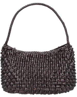 Dragon Diffusion Shoulder Bag “Basil Cactus” - Brown