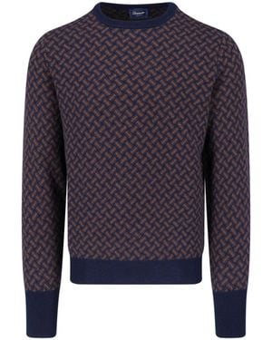 Drumohr Cashmere Jumper - Blue