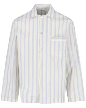 Tekla Pyjama Shirt - White