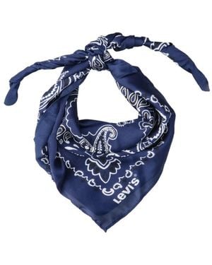 Levi's Strauss Satin Bandana - Blue