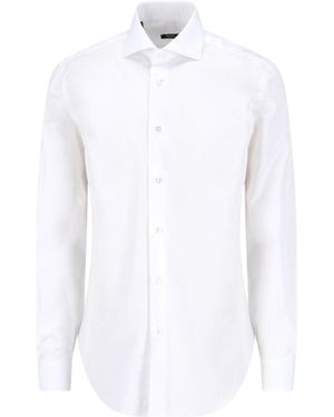Barba Napoli Classic Shirt - White