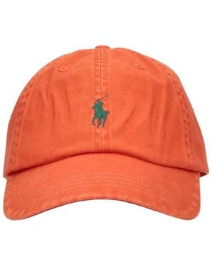 Polo Ralph Lauren Cappello Baseball Logo - Arancione