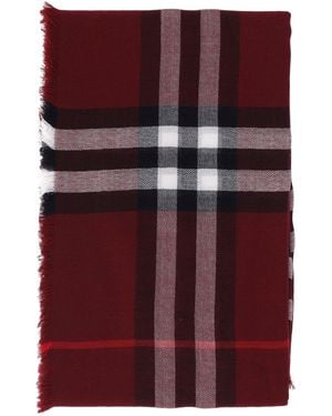 Burberry Scarfs Wool - Purple