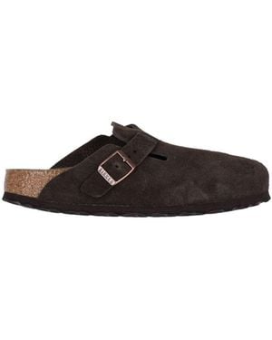 Birkenstock Leather Sandals - Black
