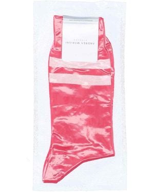 Andrea Mariani "sporty" Socks - Pink