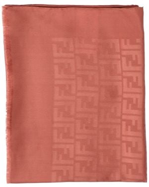 Fendi Silk Scarf - Pink