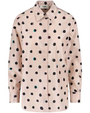 Fendi Silk Shirt - Pink