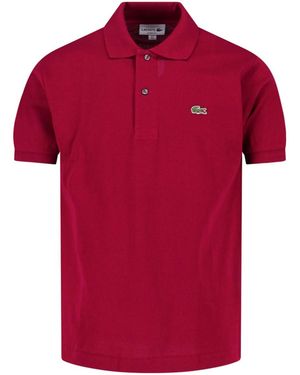 Lacoste Short Sleeve Polo Shirt - Red